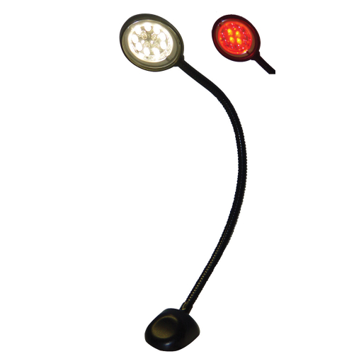 Aqua Signal - Aqua Signal Gaborone Flexible LED Chart Reading Light - 12V - Red/White