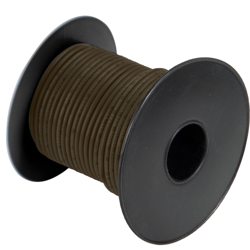 Cobra Wire & Cable - Cobra Wire 14 Gauge Flexible Marine Wire - Brown - 250&#39;