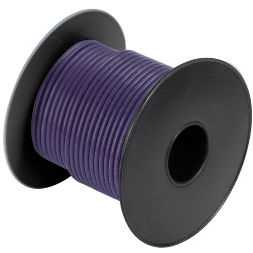 Cobra Wire & Cable - Cobra Wire 16 Gauge Flexible Marine Wire - Purple - 100&#39;