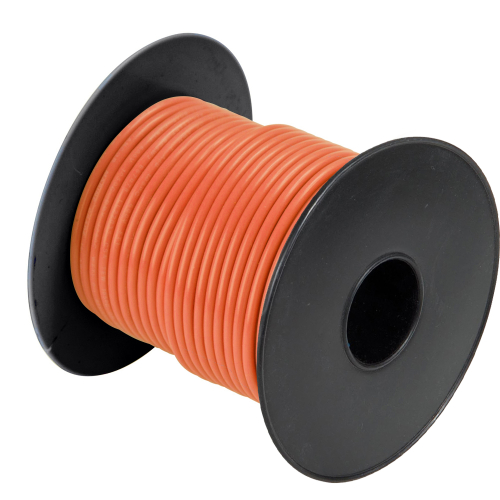 Cobra Wire & Cable - Cobra Wire 14 Gauge Flexible Marine Wire - Orange - 100&#39;
