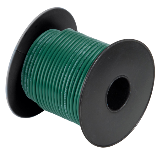 Cobra Wire & Cable - Cobra Wire 14 Gauge Flexible Marine Wire - Green - 100&#39;