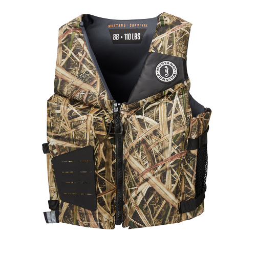 Mustang Survival - Mustang Rev Young Adult Foam Vest - Mossy Oak/Shadow Grass Blades