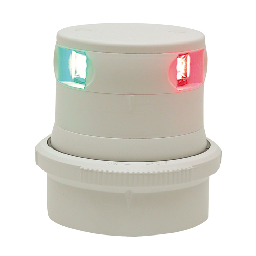 Aqua Signal - Aqua Signal Series 34 Tri-Color Mast Mount LED Light - White Housing