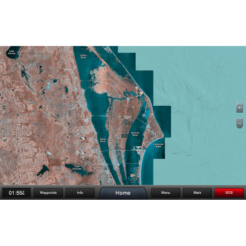 Garmin - Garmin Standard Mapping&reg; - Florida East Pen Classic microSD&trade;/SD&trade; Card
