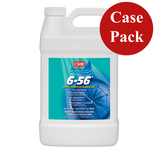 CRC Industries - CRC Marine 6-56&reg; Multi-Purpose Marine Lubricant - 1 Gallon - #06008 *Case of 4