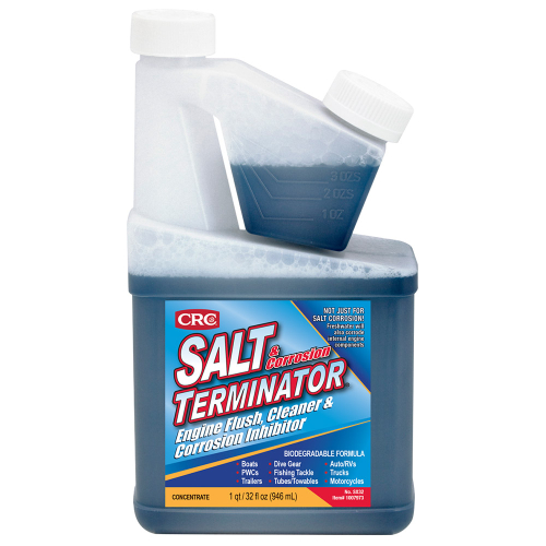 CRC Industries - CRC SX32 Salt Terminator&reg; Engine Flush, Cleaner &amp; Corrosion Inhibitor - 32 FL Oz