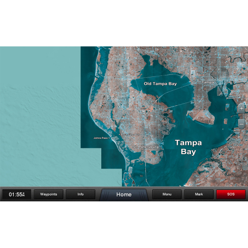 Garmin - Garmin Standard Mapping&reg; - Florida West Pen Classic microSD&trade;/SD&trade; Card