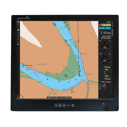 Green Marine Monitors - Green Marine PILOT-19 Commercial Marine Monitor Sunlight Readable