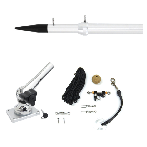 Tigress - Tigress XD Center Rigger System - 8&#39; - Silver Center Rigging Kit