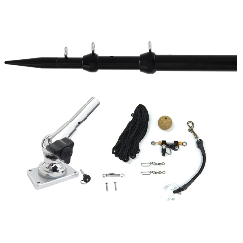 Tigress - Tigress XD Center Rigger System - 8&#39; - Black Center Rigging Kit