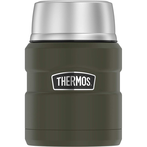 Thermos - Thermos Stainless King&trade; Vacuum Insulated Stainless Steel Food Jar - 16oz - Matte Army Green