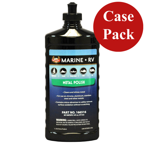 Presta - Presta Marine Metal Polish - 16oz - *Case of 12*