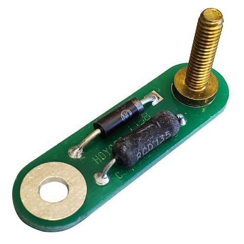 Faria Beede Instruments - Faria Resistor 24V In 12V Out Adapter - 120 Ohm