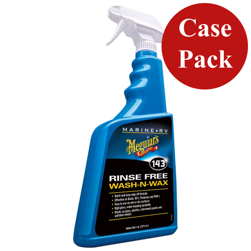 Meguiar's - Meguiar&#39;s Boat/RV Rinse Free Wash &amp; Wax - *Case of 6*