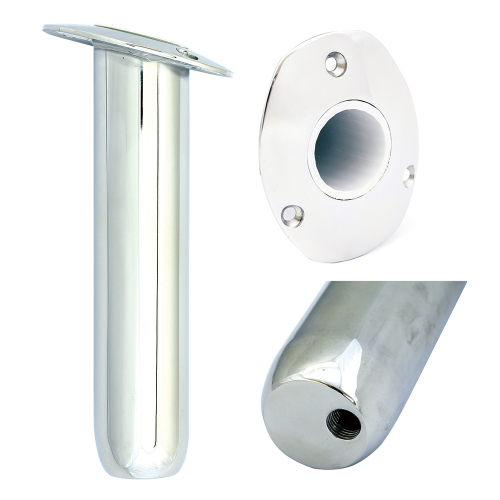 Tigress - Tigress Oval Head Closed Base Rod Holder - 30&#176; - 9"