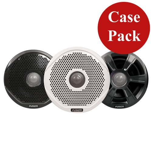 FUSION - FUSION FR7022 7" Round 2-Way IPX65 Marine Speakers w/ 3 Speaker Grilles Provided - *Case of 6*