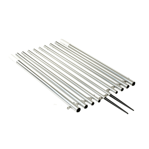 Lee's Tackle - Lee's 16' Extra Strong Bright Silver Sleeved Outrigger Poles f/280