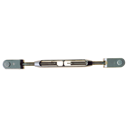 C. Sherman Johnson - C. Sherman Johnson T-Style Jaw/Jaw Open Body Turnbuckle - 3/8-24 Thread