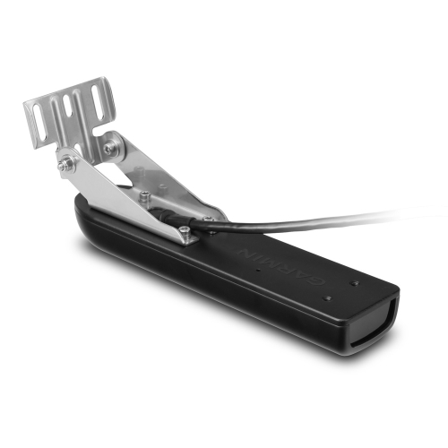 Garmin - Garmin GT40-TM - TM DownV&#252;/SideV&#252; 500W(CHIRP 455/800 kHz) Traditional 500W(77/200 kHz) Ducer w/Temp