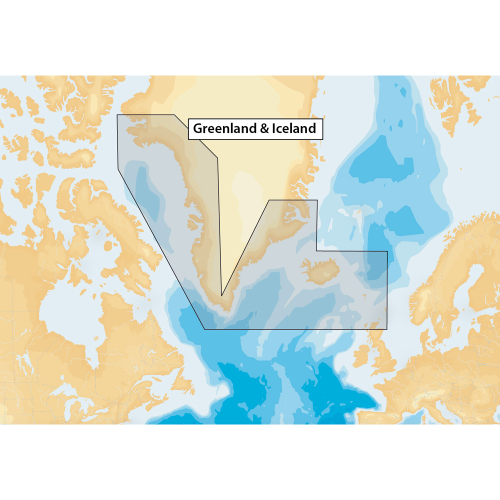 Navionics - Navionics+ Greenland & Iceland - microSD&trade;
