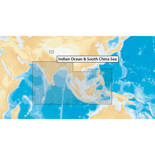 Navionics - Navionics+ Indian Ocean & South China Sea - microSD&trade;