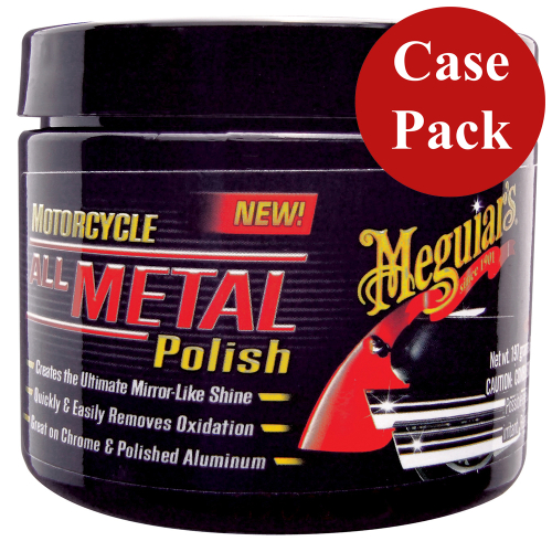 Meguiar's - Meguiar&#39;s Motorcycle Metal Polish *Case of 6*