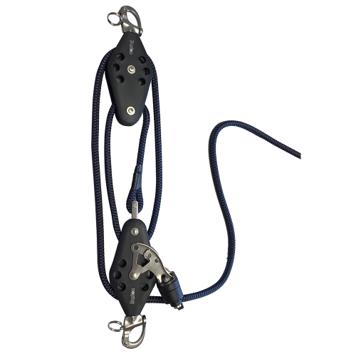 Barton Marine - Barton Marine Size 3 4:1 Vang System - Snap Shackle Head - 24&#39; Line