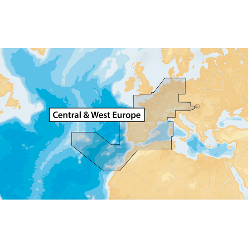 Navionics - Navionics+ Central & West Europe - microSD&trade;