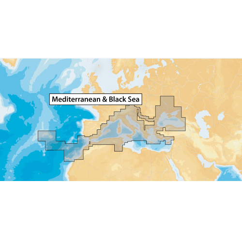Navionics - Navionics+ Mediterranean & Black Sea - microSD&trade;