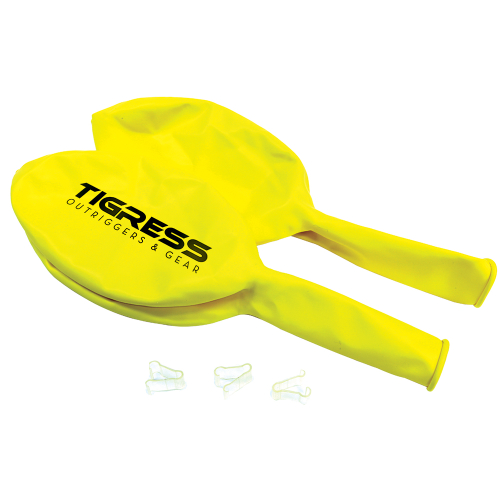 Tigress - Tigress Yellow Helium Balloons