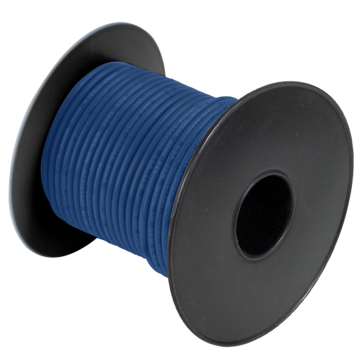 Cobra Wire & Cable - Cobra Wire 16 Gauge Flexible Marine Wire - Blue - 100&#39;