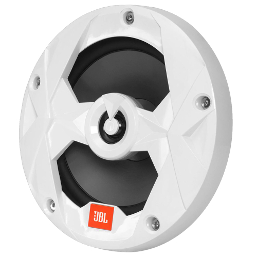 JBL - JBL MS65LW 6.5" 225W Coaxial Marine Speaker RGB Illuminated White Grill - Pair - Club Series