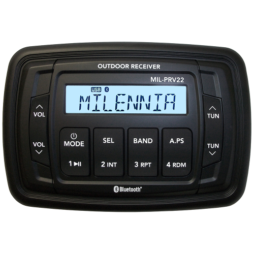 Milennia - Milennia PRV22 AM/FM/USB/BT 4x45W Stereo