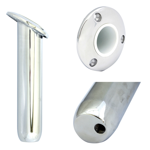 Tigress - Tigress Round Head Closed Base Rod Holder - 30&#176; - 9"