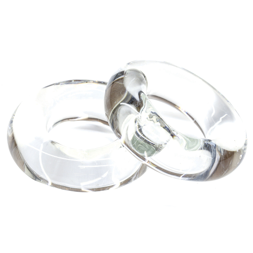Tigress - Tigress Glass Outrigger Rings - Pair