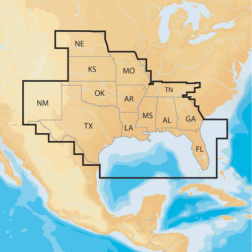 Navionics - Navionics Navionics+ Regions - South -  Preloaded MSD Format