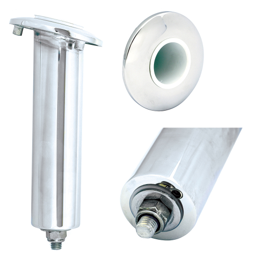Tigress - Tigress Blind Mount Round Head Swivel Base Rod Holder - 15&#176; - 9"