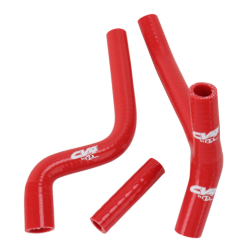 CV4 - CV4 Radiator Hose Kit - Red (Y Kit) - CV4-42000R