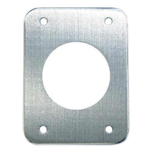 Tigress - Tigress T-Top Aluminum Backing Plates - 5" x 6-1/2" x 1/4" - Pair