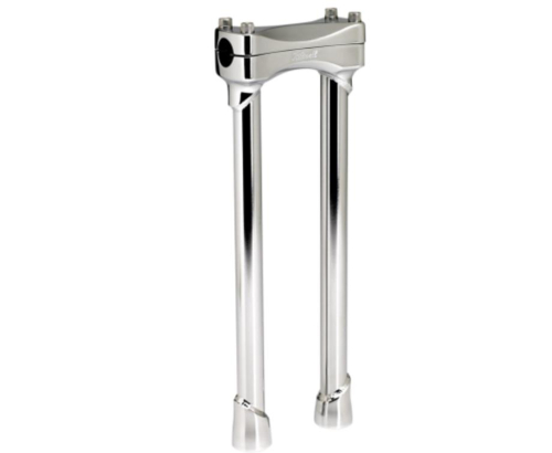 Biltwell Inc. - Biltwell Inc. 14in. Murdock Riser - Chrome - 6403-105-14