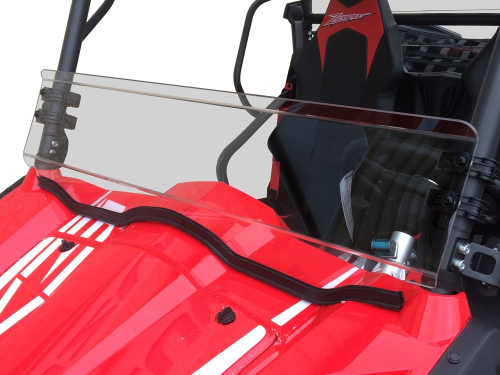 Spike Powersports - Spike Powersports Half Windscreens - Clear - 77-3050