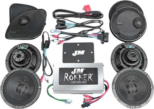 J&M - J&M XXR Extreme 800W Speaker and Amplifire - XXRK-800SP4-15RU-CVO