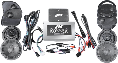 J&M - J&M XXR Extreme 800W Speaker and Amplifire - Stage 5 - XXRK-800SP4-16RU-ST5