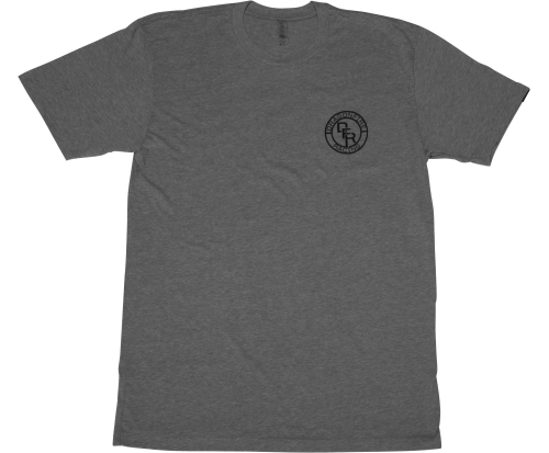 Dragonfire Racing - Dragonfire Racing Logo Patch T-Shirt - 13-0058 - Gray - Small