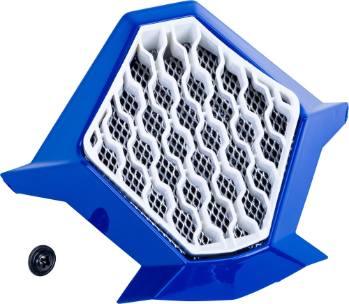 Fly Racing - Fly Racing Mouthpiece for Toxin Helmets - Resin White/Yellow - 73-88057