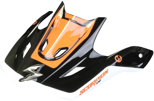 Scorpion - Scorpion Peak Visor for VX-R70 Helmets - Ozark Orange/black - 70-06-80