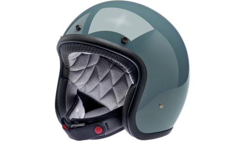 Biltwell Inc. - Biltwell Inc. Bonanza Solid Helmet - 1005-134-101 - Gloss Agave - X-Small