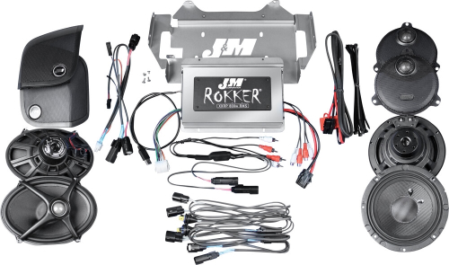 J&M - J&M XXR Extreme 800W Speaker and Amplifire - Stage 5 - XXRK-800SP4-14SG-ST5