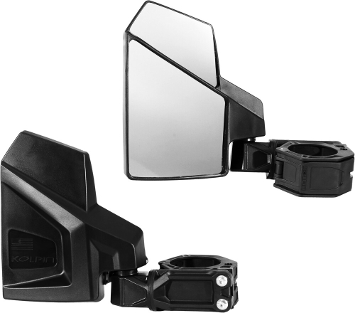 Kolpin - Kolpin Quick Connect UTV Side Mirrors - 1.75in. - 2in. Roll Bar - 98330