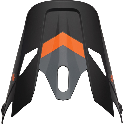 Thor - Thor Visor Kit for Sector Chev Helmets - Charcoal/Orange - 0132-1531